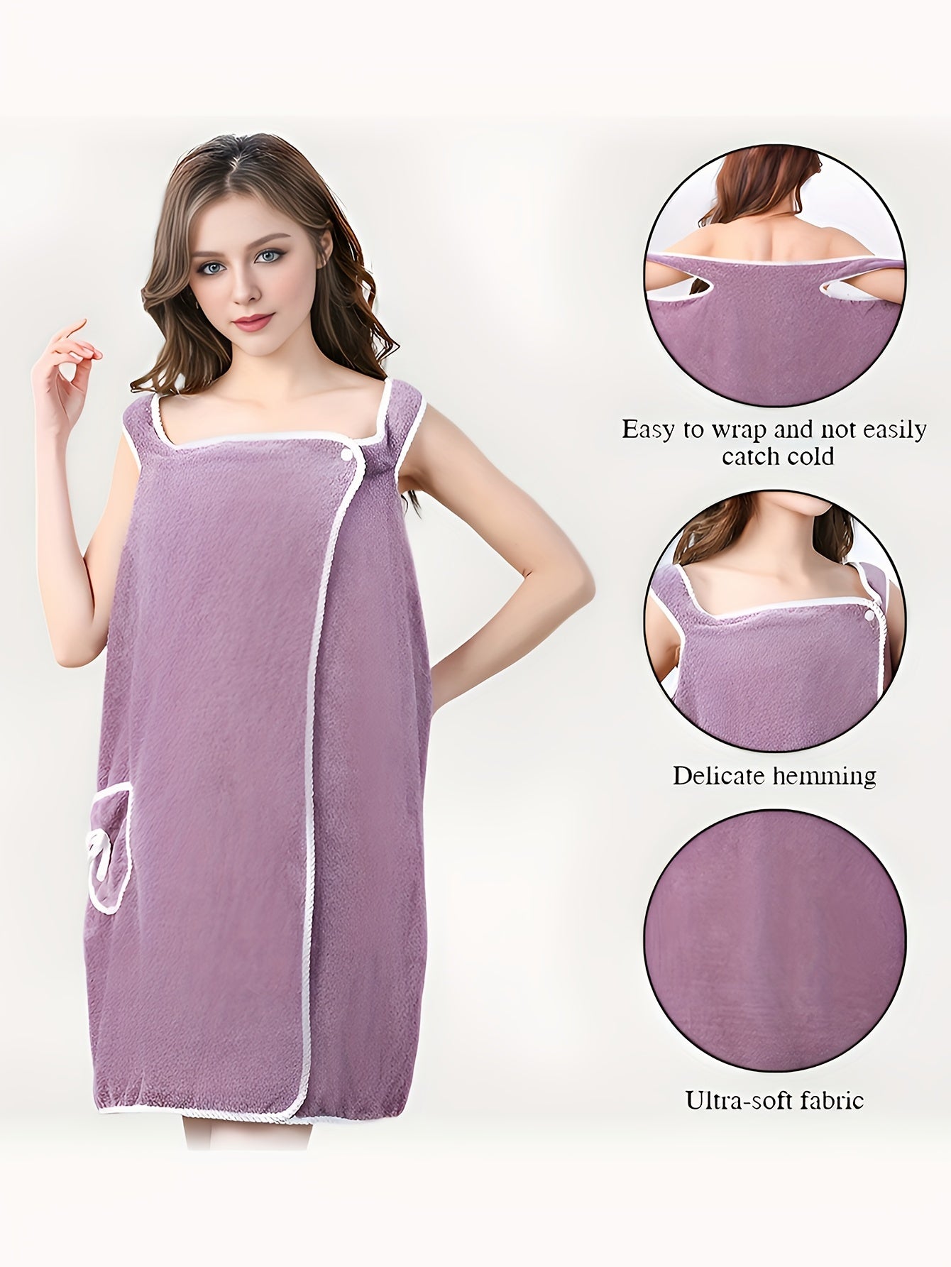 Ultra-Soft Fuzzy Sleeveless Night Robe - Button-Up, Pockets & Feminine Style - Cozy Womens Sleepwear for Comfortable Lounging