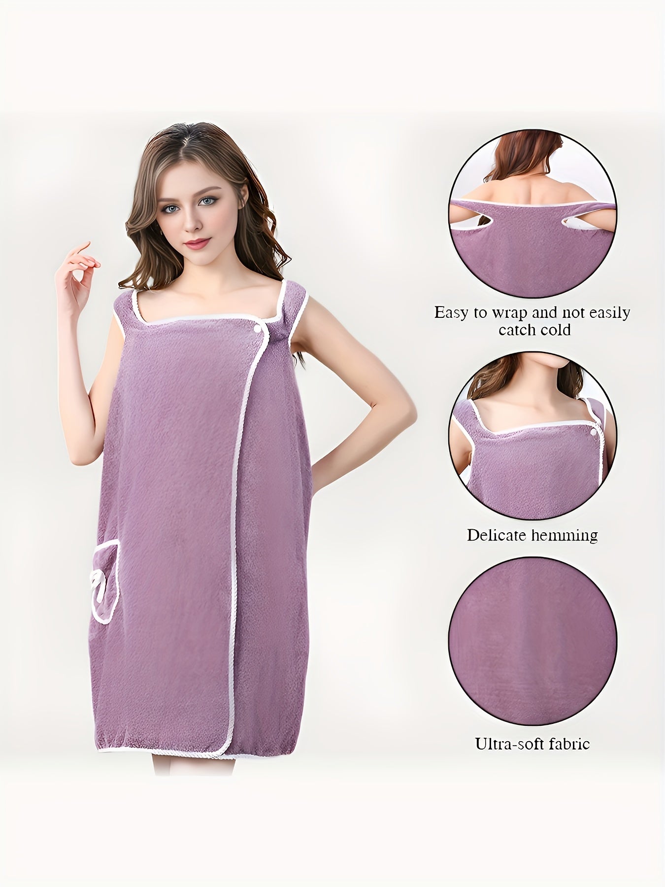 Ultra-Soft Fuzzy Sleeveless Night Robe - Button-Up, Pockets & Feminine Style - Cozy Womens Sleepwear for Comfortable Lounging