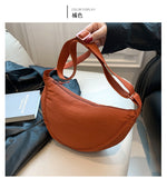 DUNNMALL Wholesale UJIA Same Style All-Matching Crossbody Bag Dumpling Bag Travel  Spring New Shoulder Bag plus Silk Floss