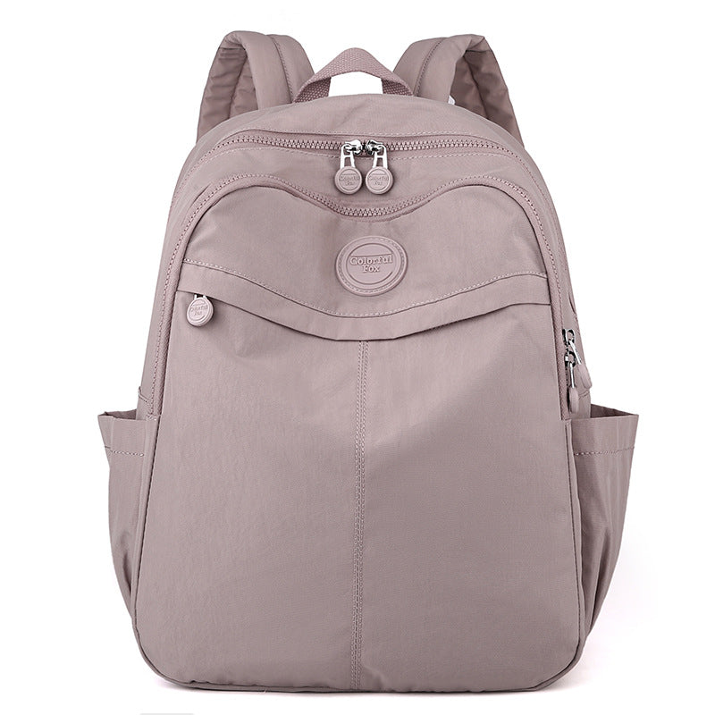 Colorful Fox New Large Capacity Backpack Women's Korean-Style Waterproof Trendy Student Schoolbag Computer Backpack