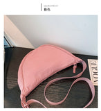 DUNNMALL Wholesale UJIA Same Style All-Matching Crossbody Bag Dumpling Bag Travel  Spring New Shoulder Bag plus Silk Floss