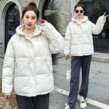 Winter foreign trade 2024 new Russian cotton-padded clothes women's Korean version fashion cotton-padded jackets loose and thickened short jackets