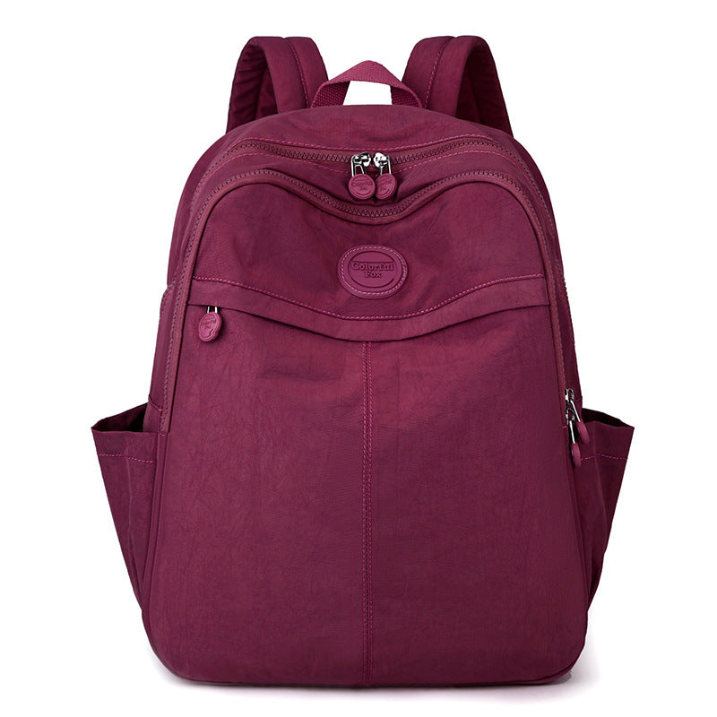 Colorful Fox New Large Capacity Backpack Women's Korean-Style Waterproof Trendy Student Schoolbag Computer Backpack