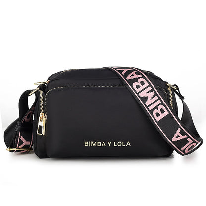 DUNNMALL BIM Women's Shoulder Bag Baylola Spanish Foreign Trade Light Luxury Binba and Rolla Crossbody Casual Camera Bag Square Bag