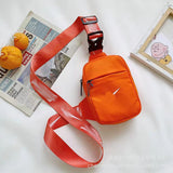 DUNNMALL Chest Bag Women  Nylon Shoulder Bag Crossbody Bag Waist Bag Men Women's Casual Bags Sports Small Bag Chest Bag