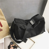 DUNNMALL Single Shoulder Bag Men's Fashion Brand Large Capacity Functional Messenger Bag Messenger Bag Women's Casual Sports Gym Bag Japanese Style Workwear Bag