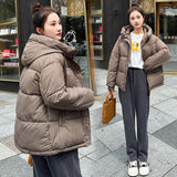 Winter foreign trade 2024 new Russian cotton-padded clothes women's Korean version fashion cotton-padded jackets loose and thickened short jackets