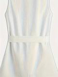 Solid Open Front Vest, Casual Simple Sleeveless Versatile Vest, Women's Clothing