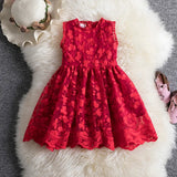 Girl's Dresses Cute Girls Dress Autumn Girl Dresses Fancy Flower Princess Dress Toddler Tutu Baby Kid Birthday Tulle Cloth Casual Wear 3 8Y