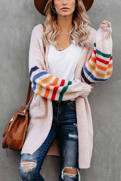 Dunnmall Fashion Loose Casual Knitted Coat