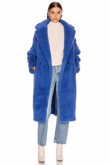 Dunnmall Lamb Wool Coat Plus Size（4 colors）