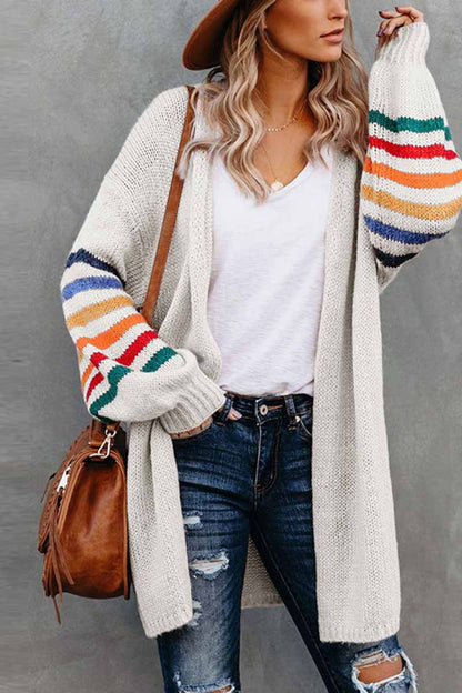 Dunnmall Fashion Loose Casual Knitted Coat