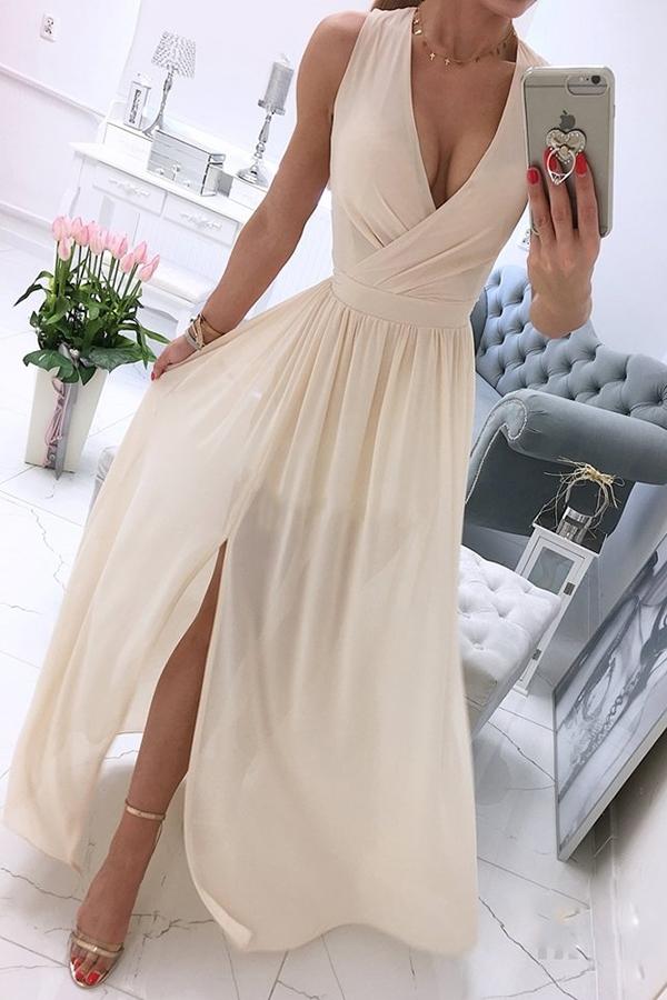 Dunnmall Choose Wisely Party Maxi Dress