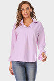 Dunnmall Fashion Casual Loose Solid Color Shirt